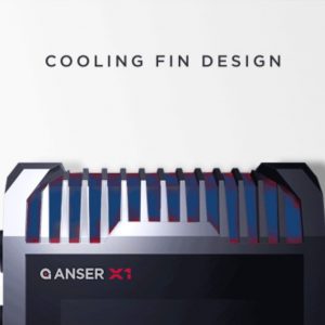 Anser X1 termalni ink jet stampac dizajn cooling fin